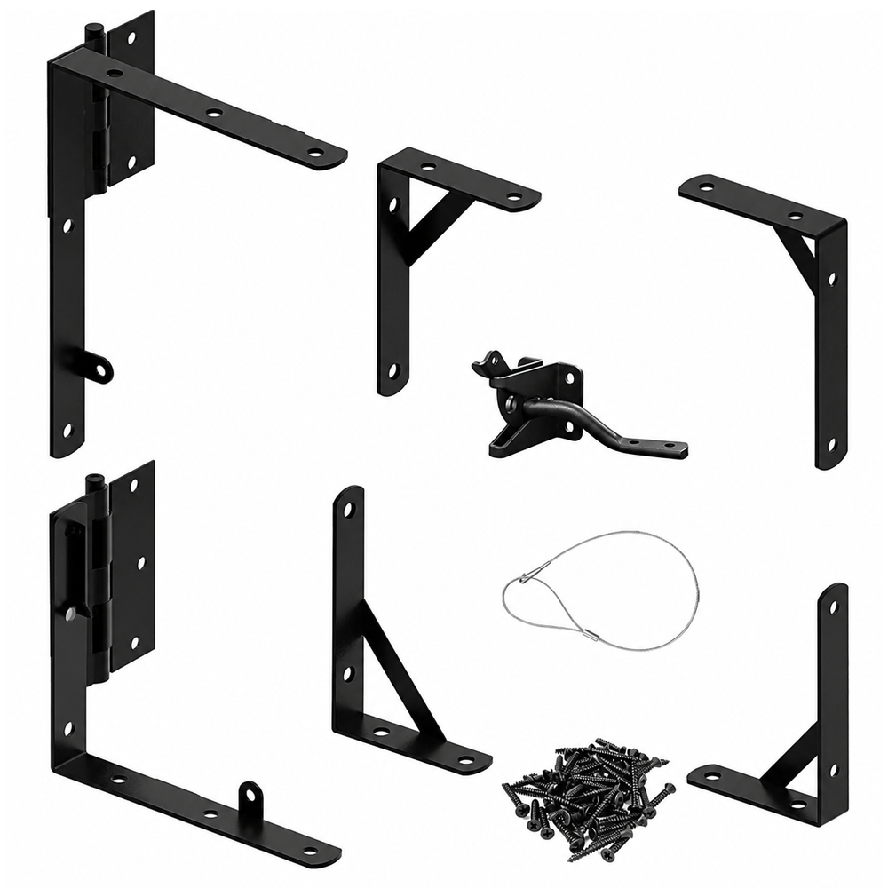 wooden Gate Installation Hardware Kit
