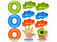 Thumbnail for Hand Grip Strength Trainer 9 Piece