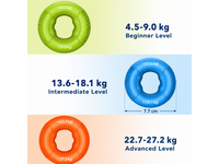 Thumbnail for Hand Grip Strength Trainer 9 Piece
