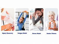 Thumbnail for Hand Grip Strength Trainer 9 Piece