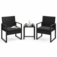 Thumbnail for Outdoor Wicker Bistro Set