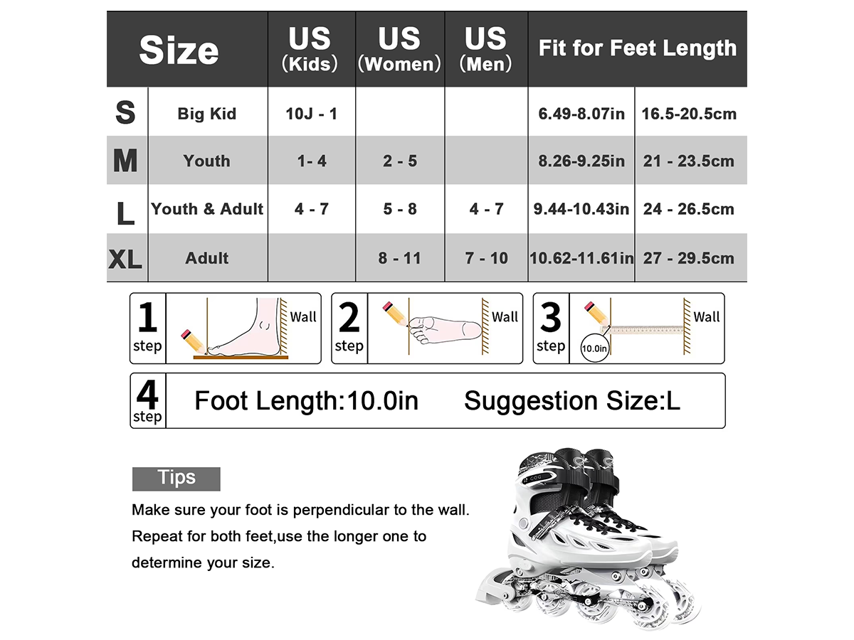 Adjustable Inline Skates
