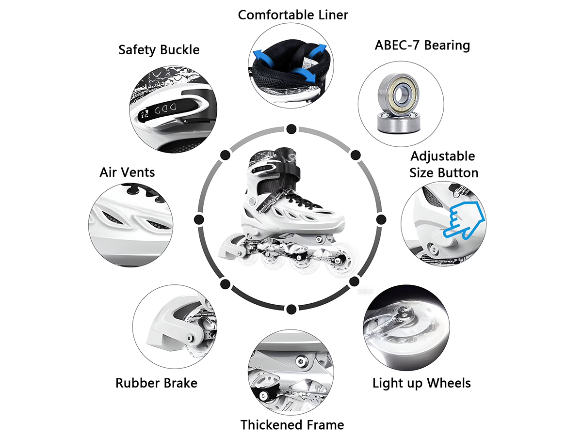 Adjustable Inline Skates