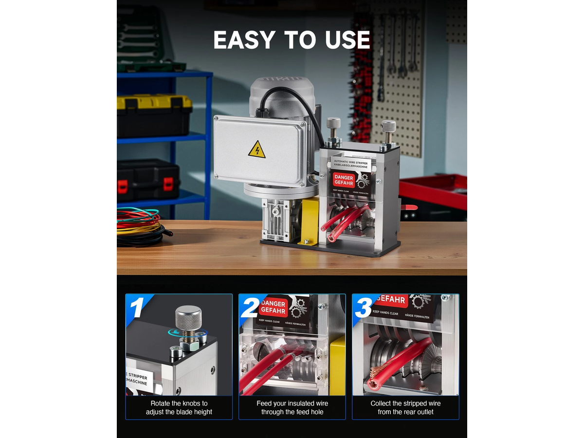 Electric Wire Stripping Machine