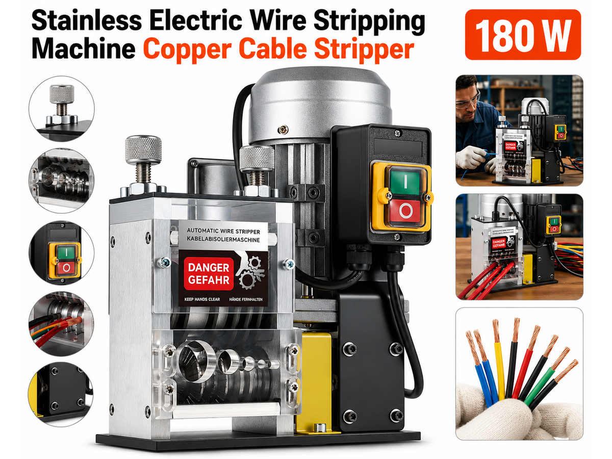 Electric Wire Stripping Machine