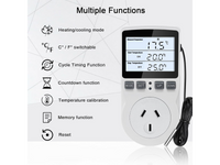 Thumbnail for Digital Temperature Controller Thermostat Timer