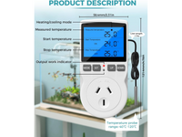Thumbnail for Digital Temperature Controller Thermostat Timer