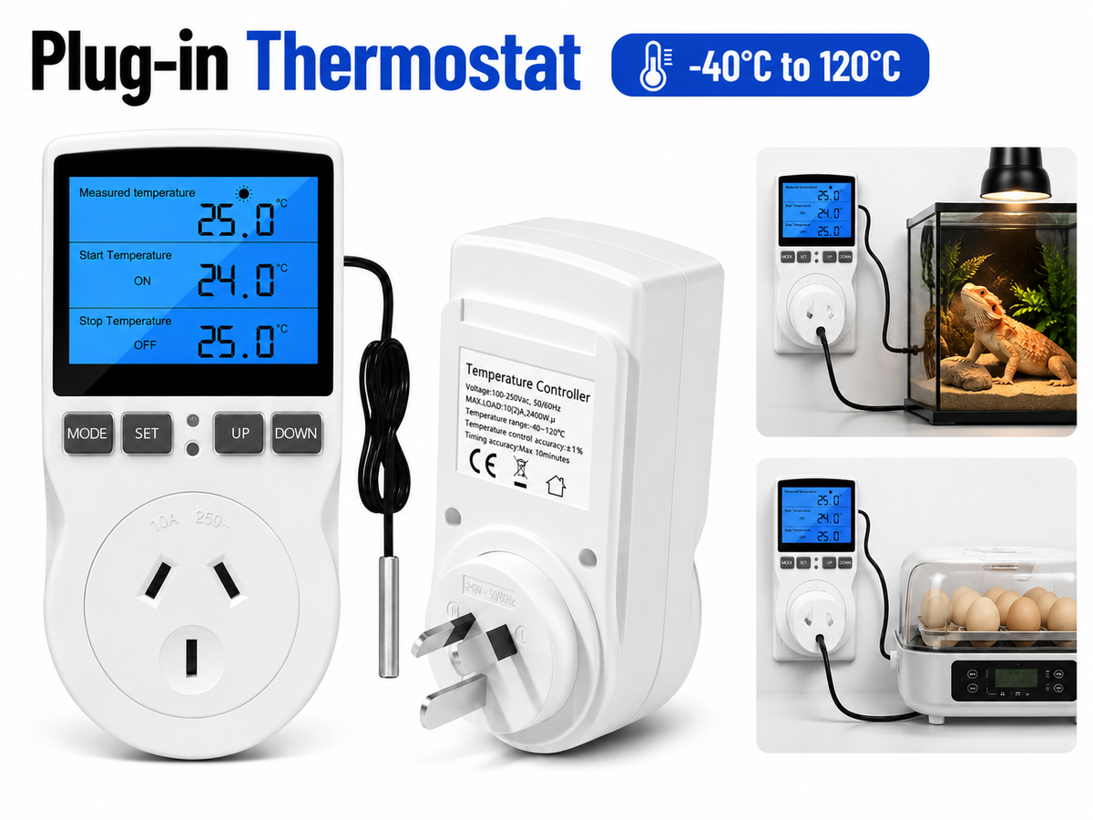 Digital Temperature Controller Thermostat Timer