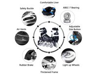 Thumbnail for Adjustable Inline Skates