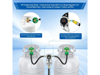 Thumbnail for RV Propane Hose Dual Tank Connector