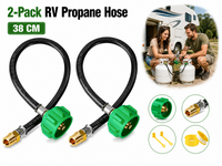 Thumbnail for RV Propane Hose Dual Tank Connector