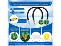 Thumbnail for RV Propane Hose Dual Tank Connector