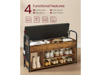 Thumbnail for VASAGLE Shoe Storage Bench