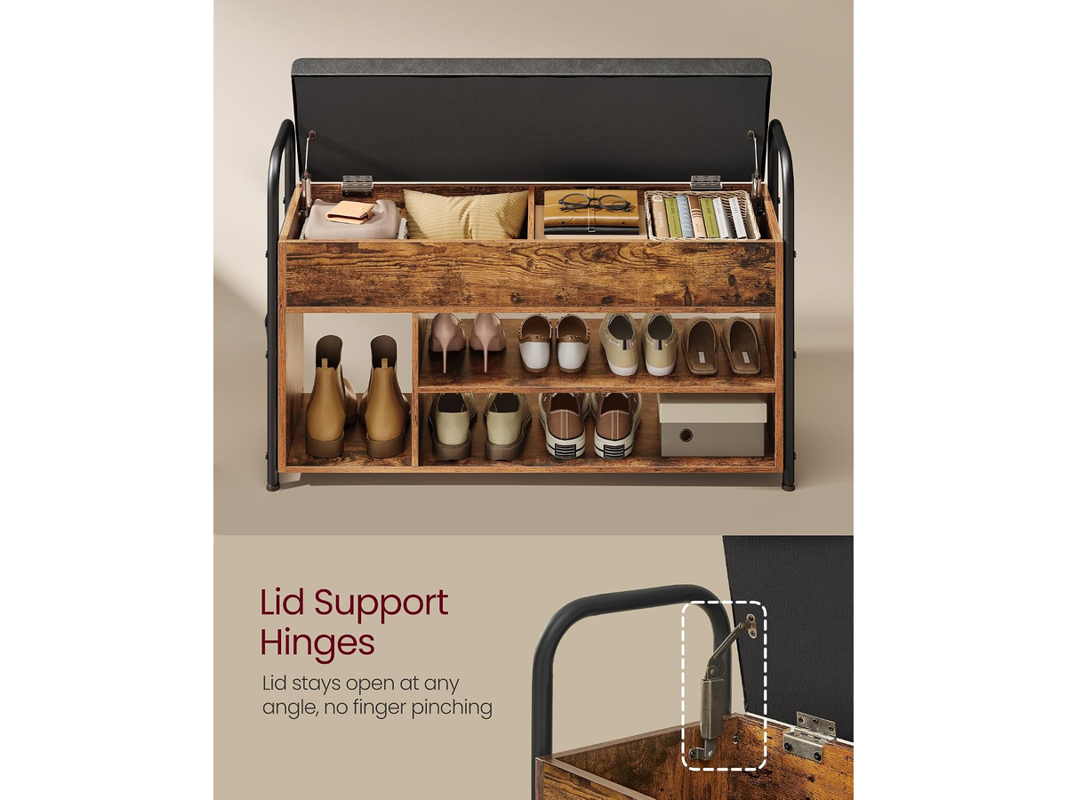 VASAGLE Shoe Storage Bench
