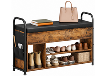 Thumbnail for VASAGLE Shoe Storage Bench