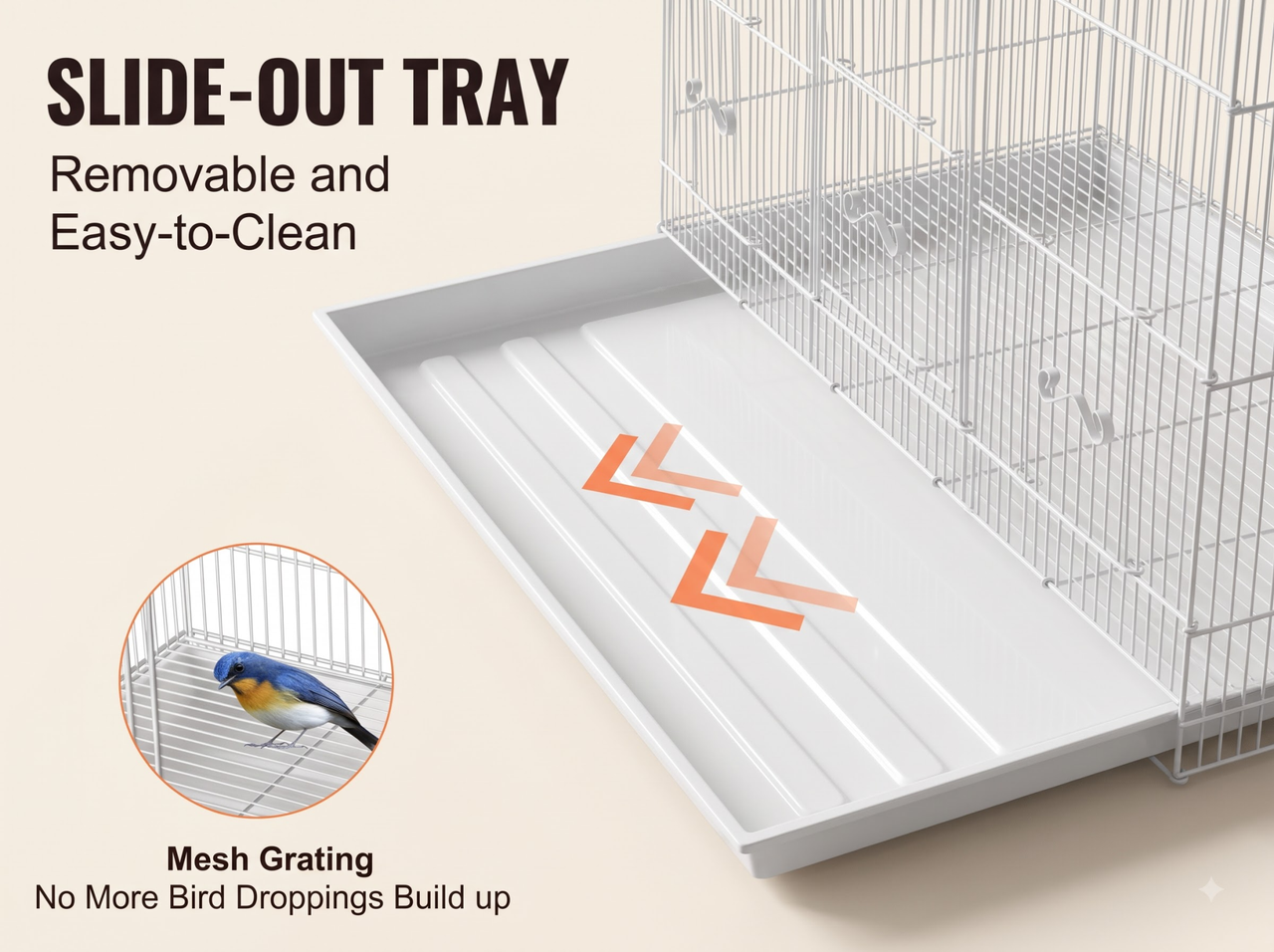 Bird Cage Parrot Aviary Perch Carrier