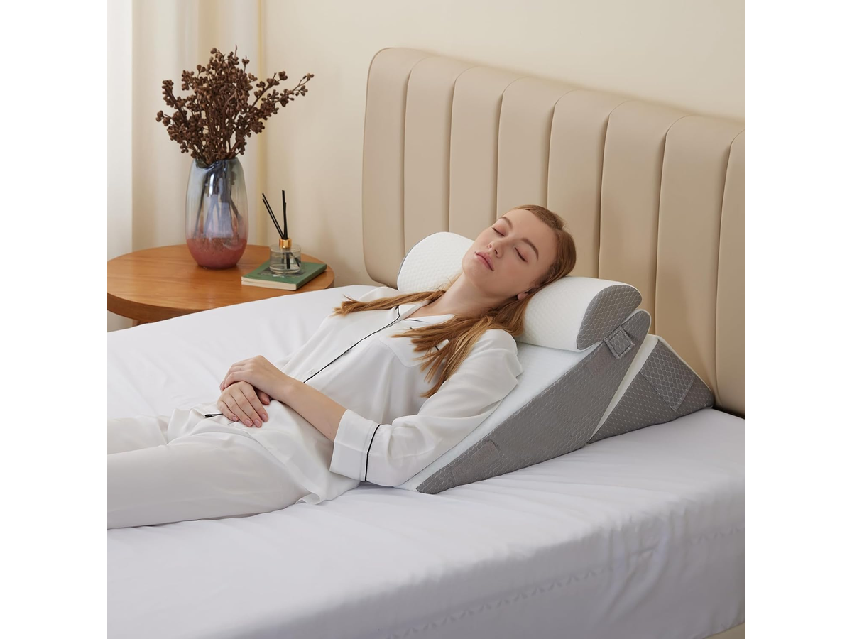 Wedge Pillow Set Memory Foam Bed Cushion