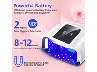 Thumbnail for UV LED Nail Dryer Rechargeable Nail Lamp