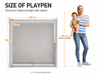 Thumbnail for Baby Kids Playpen Play Fence for Kids