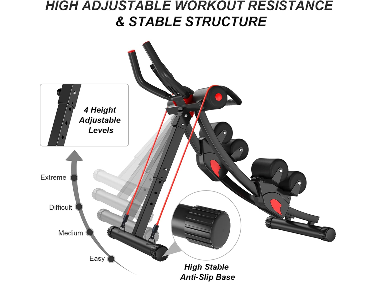 Adjustable Abdominal Muscle Trainer