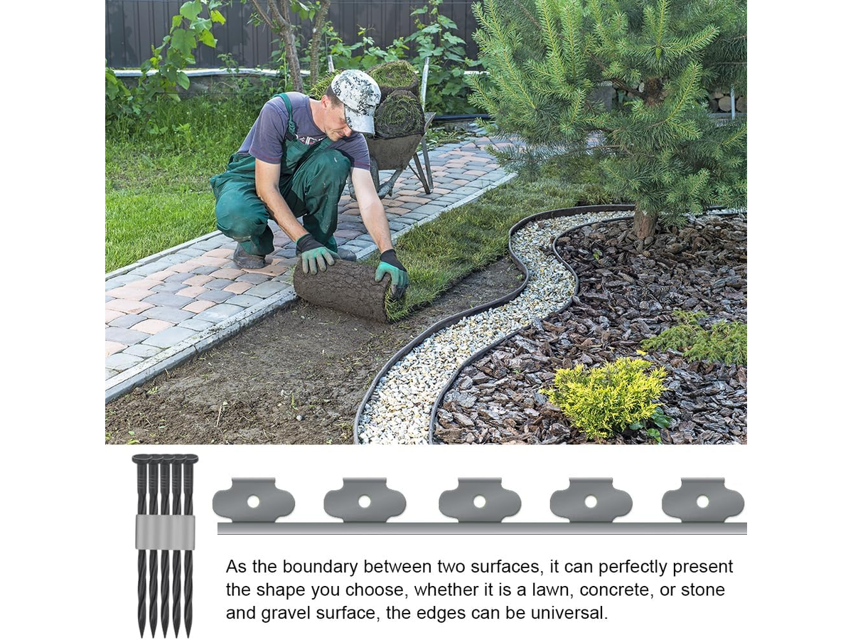 Garden Edging 10M with 30 Pegs