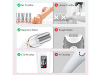 Thumbnail for Rechargeable Electric Hair Remover Epilator Hair Shaver