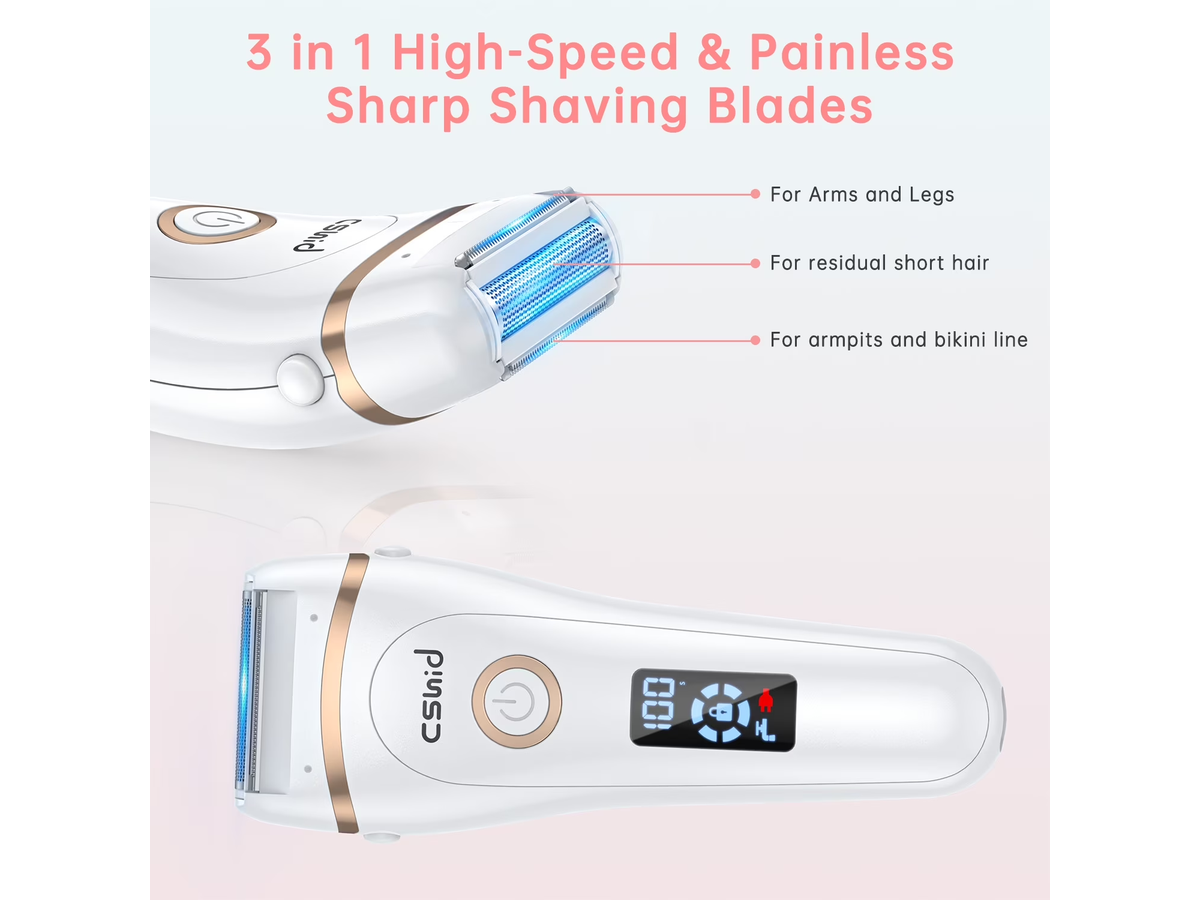 Rechargeable Electric Hair Remover Epilator Hair Shaver