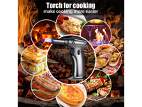 Thumbnail for Butane Gas Blow Torch Adjustable Refillable Kitchen Torch