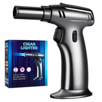 Thumbnail for Butane Gas Blow Torch Adjustable Refillable Kitchen Torch