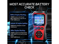 Thumbnail for KONNWEI KW330 OBD2 Scanner with Battery Test