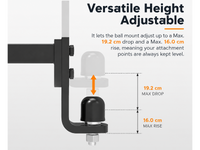 Thumbnail for Adjustable Towbar Drop Tow Bar