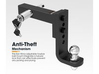 Thumbnail for Adjustable Towbar Drop Tow Bar
