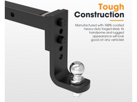 Thumbnail for Adjustable Towbar Drop Tow Bar
