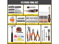 Thumbnail for 171 PCS Socket Wrench Auto Repair Tool