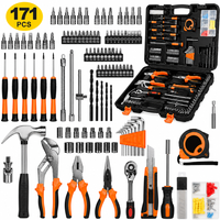 Thumbnail for 171 PCS Socket Wrench Auto Repair Tool