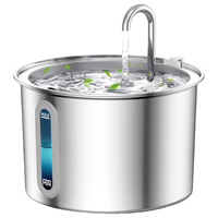 Thumbnail for Cat Water Fountain Stainless Steel 2L