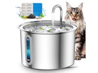 Thumbnail for Cat Water Fountain Stainless Steel 2L