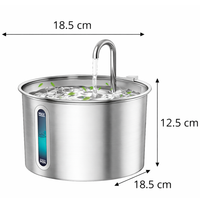 Thumbnail for Cat Water Fountain Stainless Steel 2L