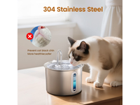 Thumbnail for Cat Water Fountain Stainless Steel 2L