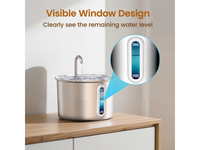 Thumbnail for Cat Water Fountain Stainless Steel 2L