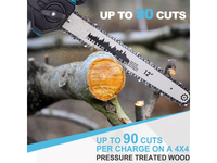 Thumbnail for 12 Inch Cordless Chain saw 21V Electric Pruning Saw