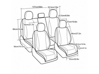Thumbnail for PU Leather Car Seat Cover Set