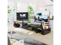 Thumbnail for Modern Dual Monitor Laptop Stand with Adjustable Length