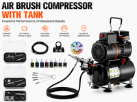 Thumbnail for Air brush Compressor with Tank