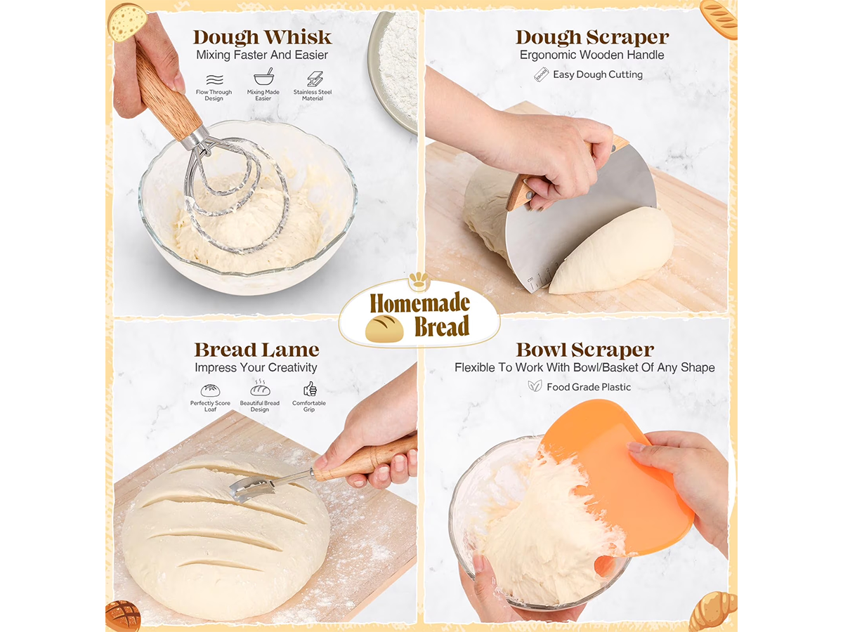 Bread Proofing Basket Set