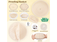 Thumbnail for Bread Proofing Basket Set
