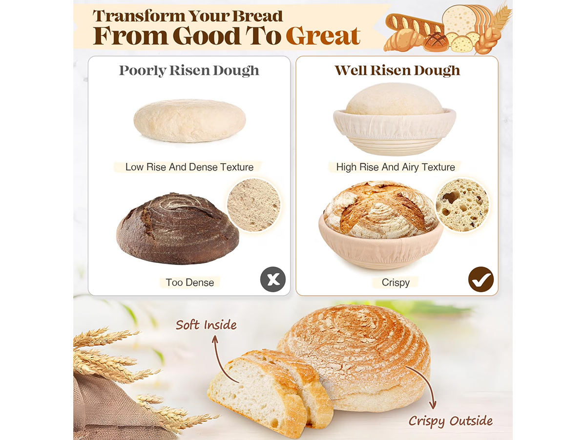 Bread Proofing Basket Set