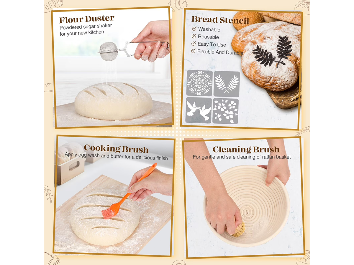 Bread Proofing Basket Set