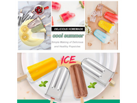 Thumbnail for Stainless Steel Popsicle Mold Set