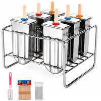 Thumbnail for Stainless Steel Popsicle Mold Set
